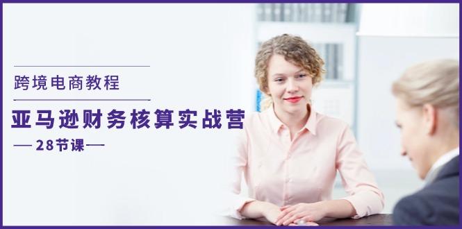 跨境电商教程:亚马逊-财务核算实战营(28节课-识享社
