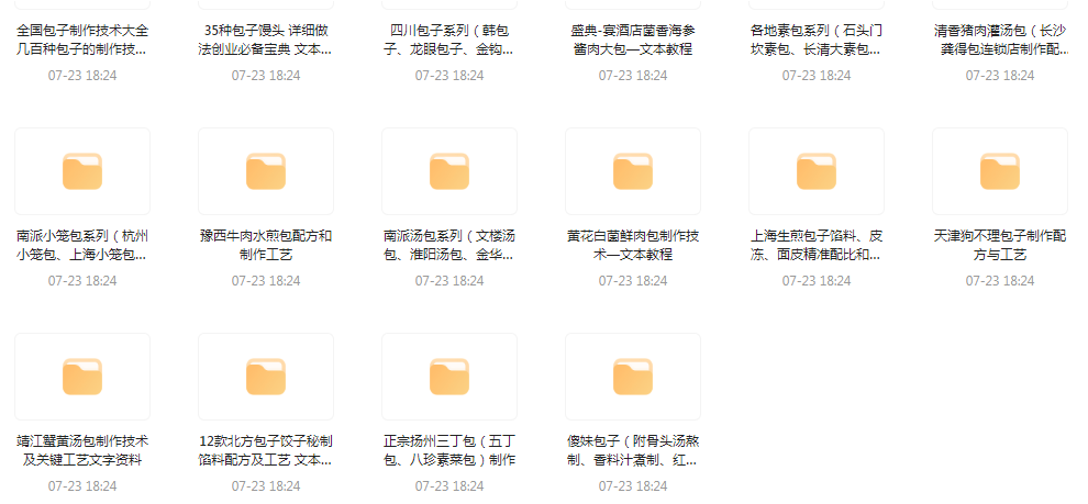全国各系包子的做法-识享社