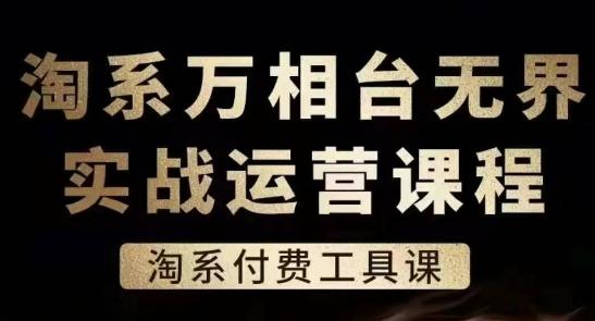 淘系万相台无界实战运营课，淘系付费工具课-识享社