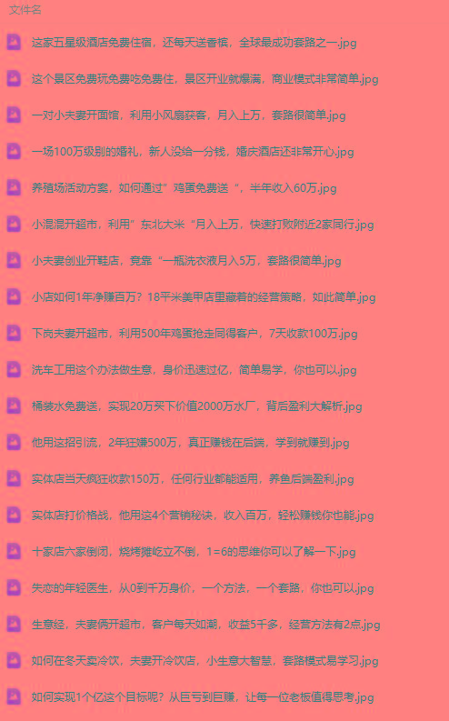 图片[2]-(9607期)真实有效391套商业模式，年入几十到几百万案例解析(电子书+视频+图文)-识享社