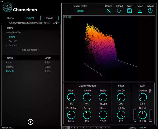 Accentize Chameleon(智能音频插件) v2.1.1 免费版-识享社