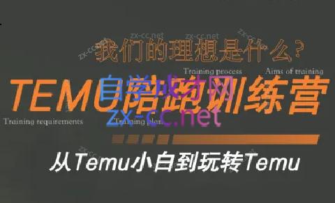 苗苗·拼多多跨境(temu)课程-识享社