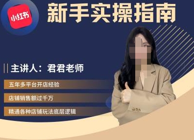 君君-小红书电商从入门到精通，新手实操指南-识享社