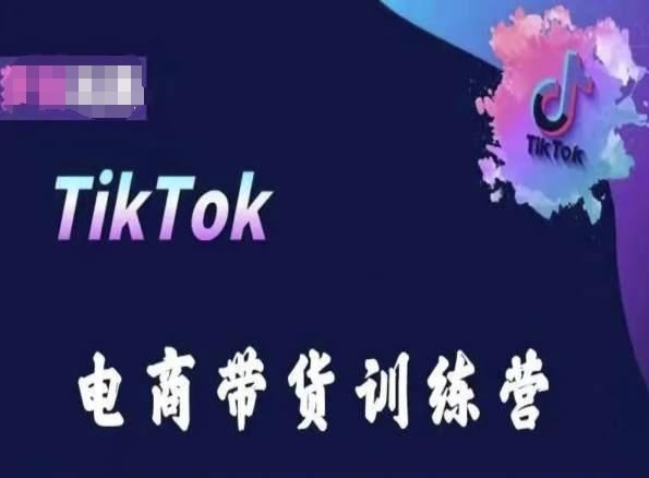 TikTok电商带货训练营，跟随时代潮流，跨境掘金-识享社