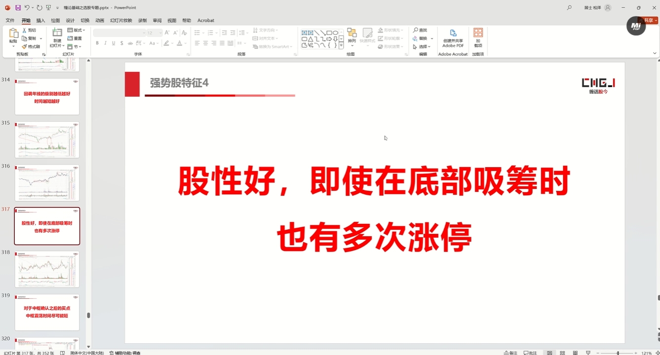 缠话股今·缠论基础之选股专题-识享社