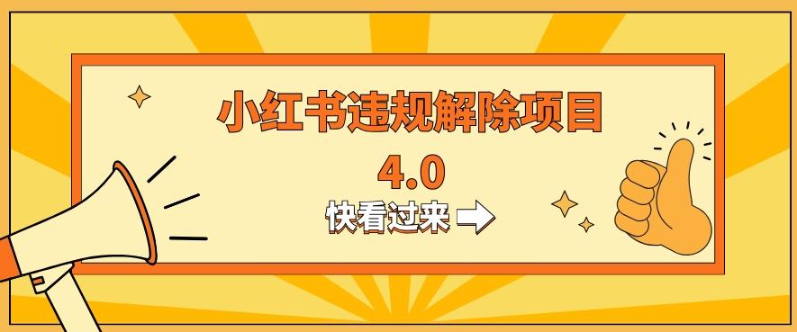 小红书违规掘金蓝海项目，日入800+（附带引流办法及解除办法）-识享社