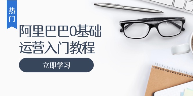 阿里巴巴运营零基础入门教程：涵盖开店、运营、推广，快速成为电商高手-识享社