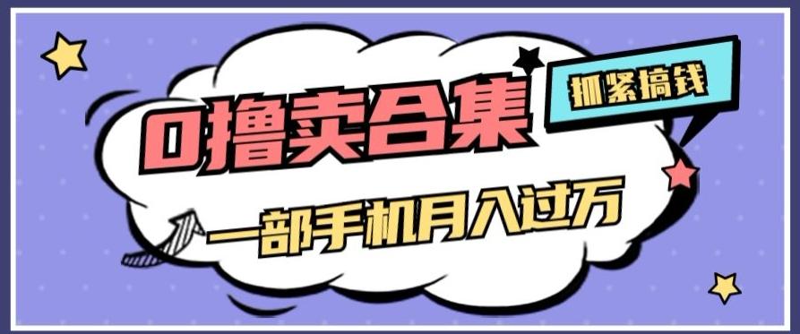0撸项目月入过万,售卖全套ai工具合集,一单29.9元,一部手机即可【揭秘】-识享社