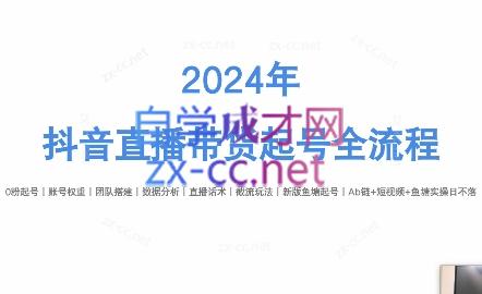 六六老师·2024年抖音直播带货起号全攻略-识享社