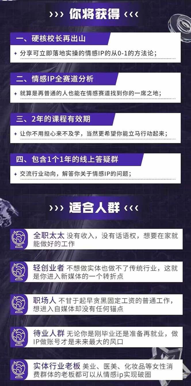 图片[1]-情感直播IP短视频全通大课，普通人的IP之路从情感赛道开始(18节-识享社