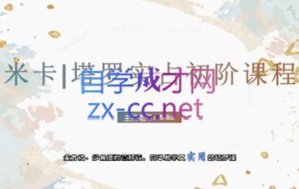 米卡·实占塔罗初阶课-识享社